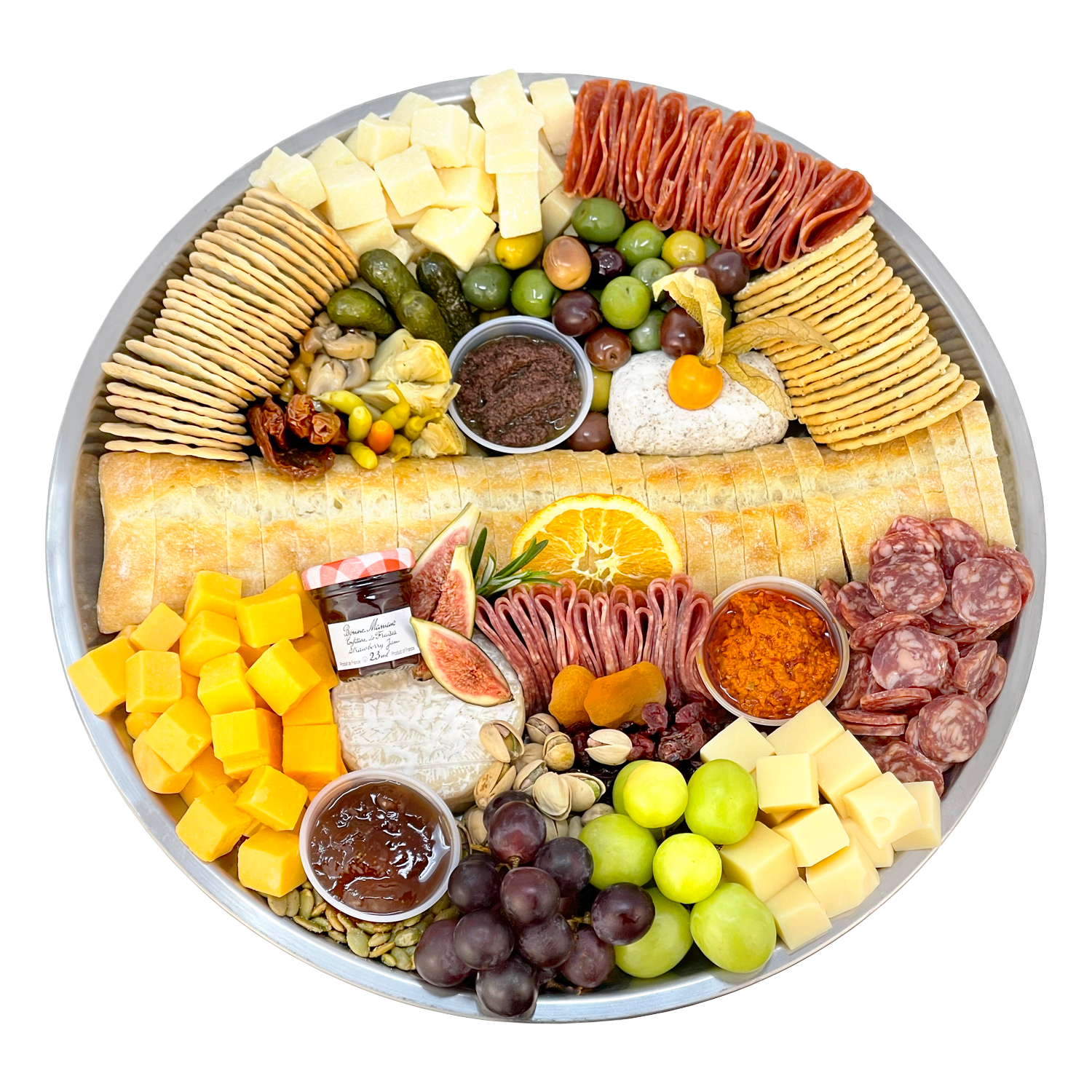 Medium Charcuterie Tray-charcurerie-curedcatering-No Dietary-No Premium Add Ons-Cured Catering