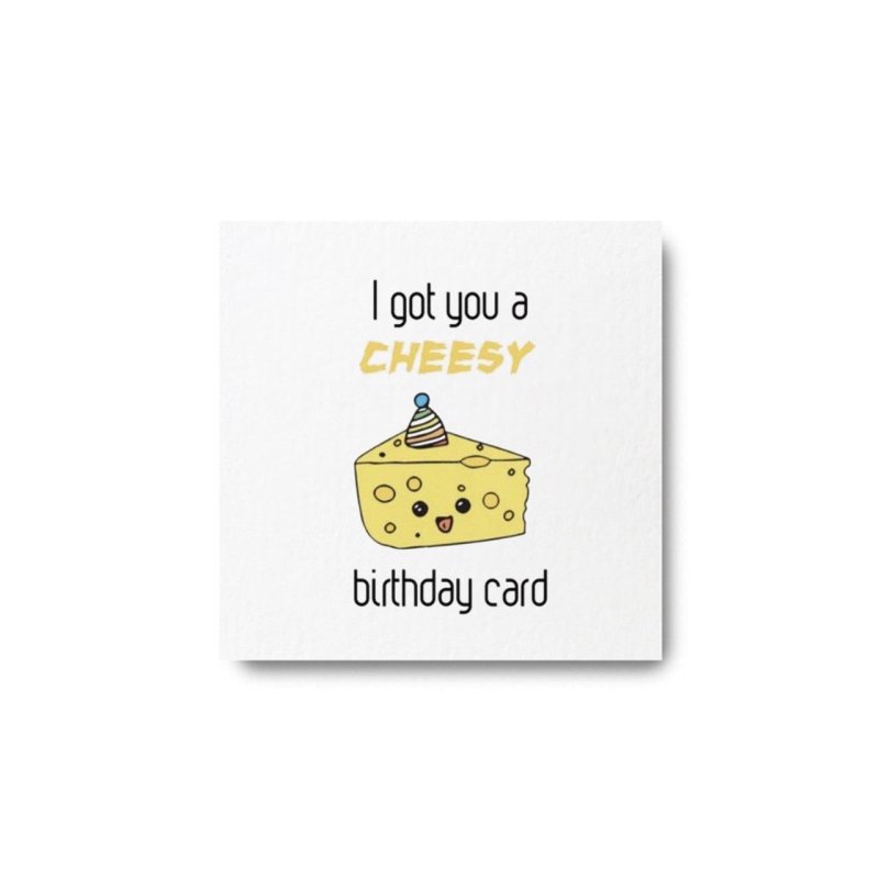 Cheesy Greeting Cards - Cured Catering - catering - toronto