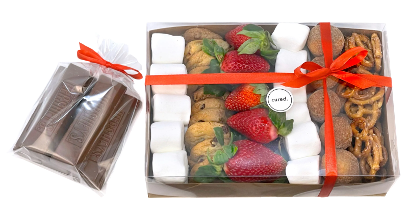 Chocolate Fondue Kit - Cured Catering - catering - toronto