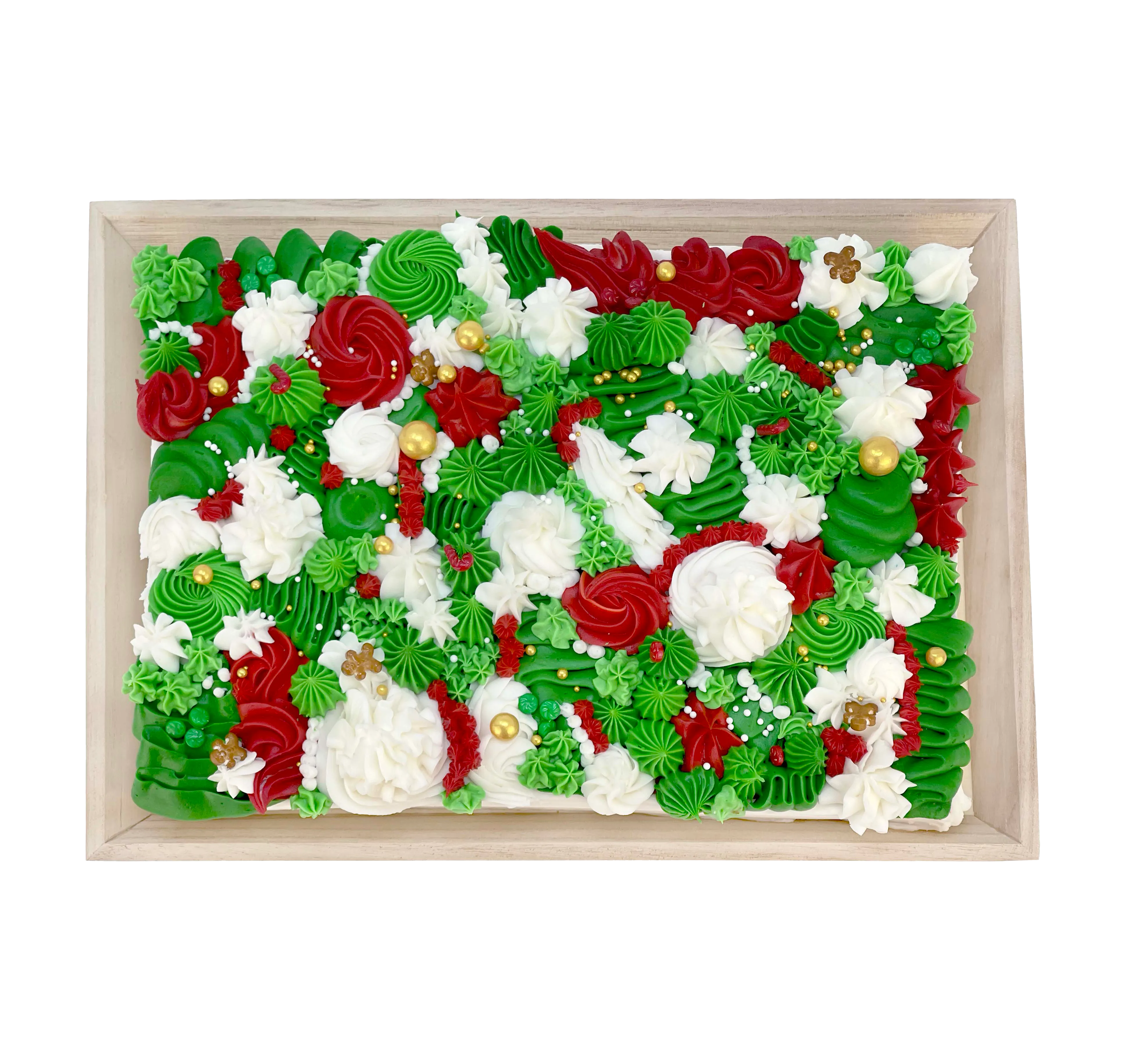 The Christmas Cake-Food Gift Baskets-Cured Catering-Medium-Vanilla-Cured Catering