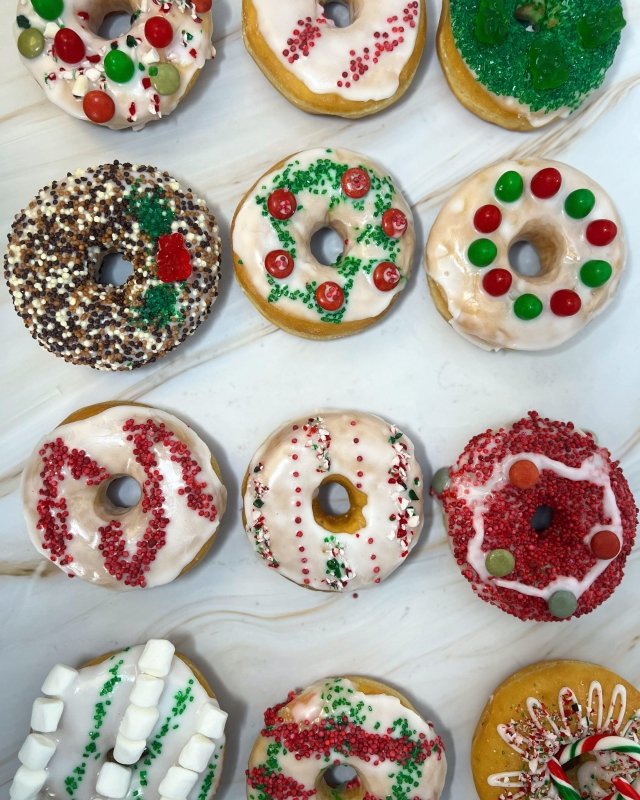 Christmas Donut Decorating Kit - Cured Catering - catering - toronto