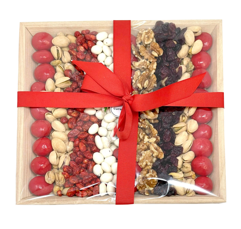 Christmas Dried Fruit and Nut Tray - Cured Catering - catering - toronto