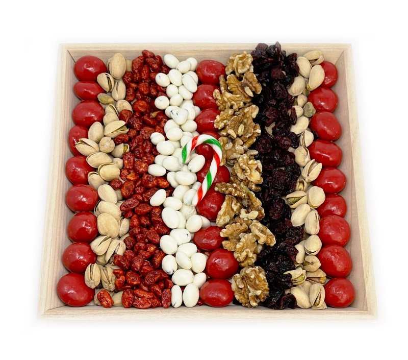 Christmas Dried Fruit and Nut Tray - Cured Catering - catering - toronto