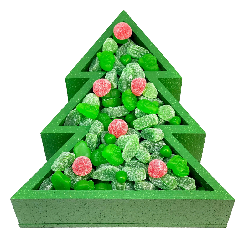 Christmas Tree Candy Tray - Cured Catering - catering - toronto