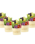 Personal Crudités-charcurerie-Cured Catering-1 Cup-Cured Catering