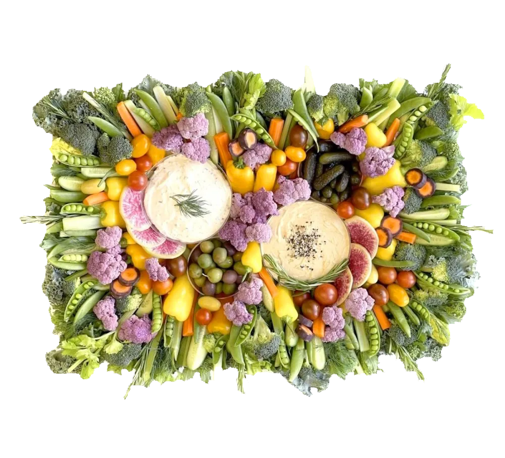 Large Crudités Platter-Food Gift Baskets-Cured Catering-Cured Catering
