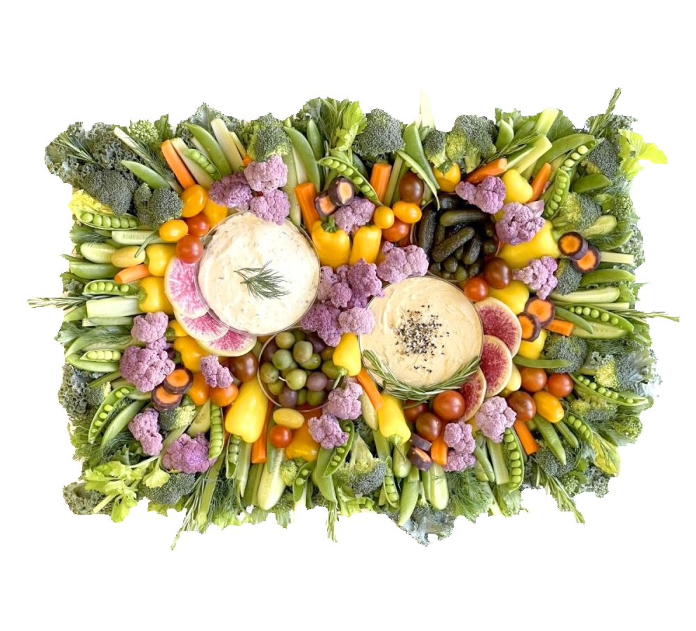 Extra Large Crudités Platter-Food Gift Baskets-Cured Catering-Cured Catering