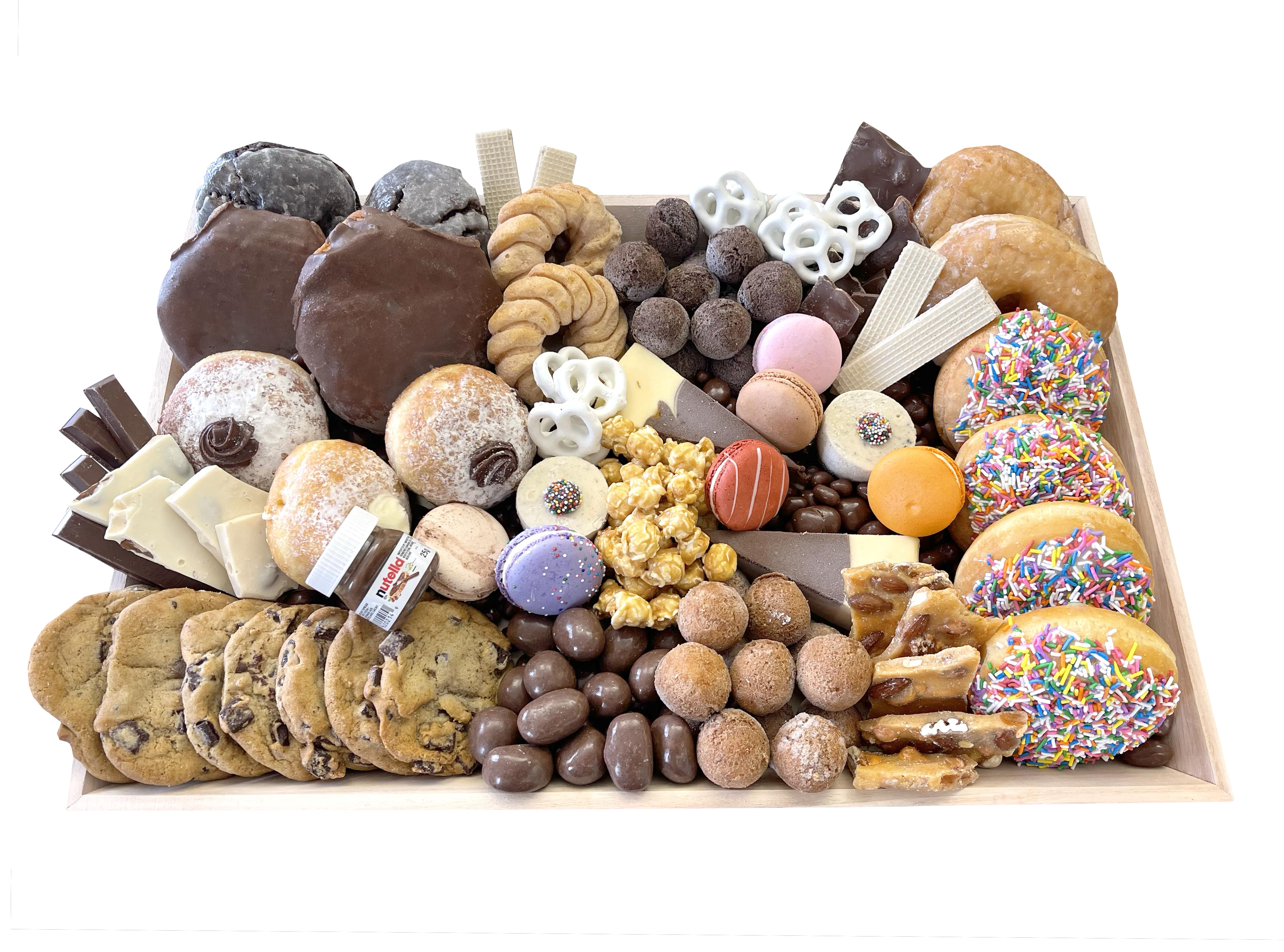 Medium Dessert Tray-Food Gift Baskets-curedcatering-Large-Cured Catering
