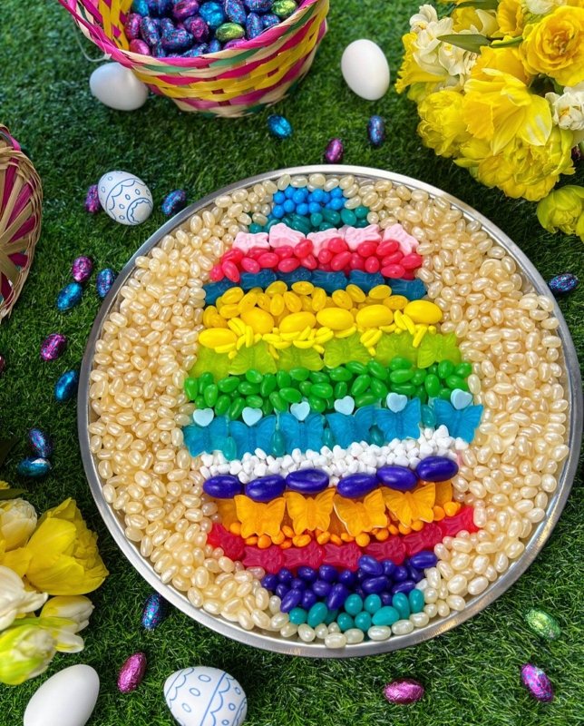 Easter Egg Candy Platter - Cured Catering - catering - toronto