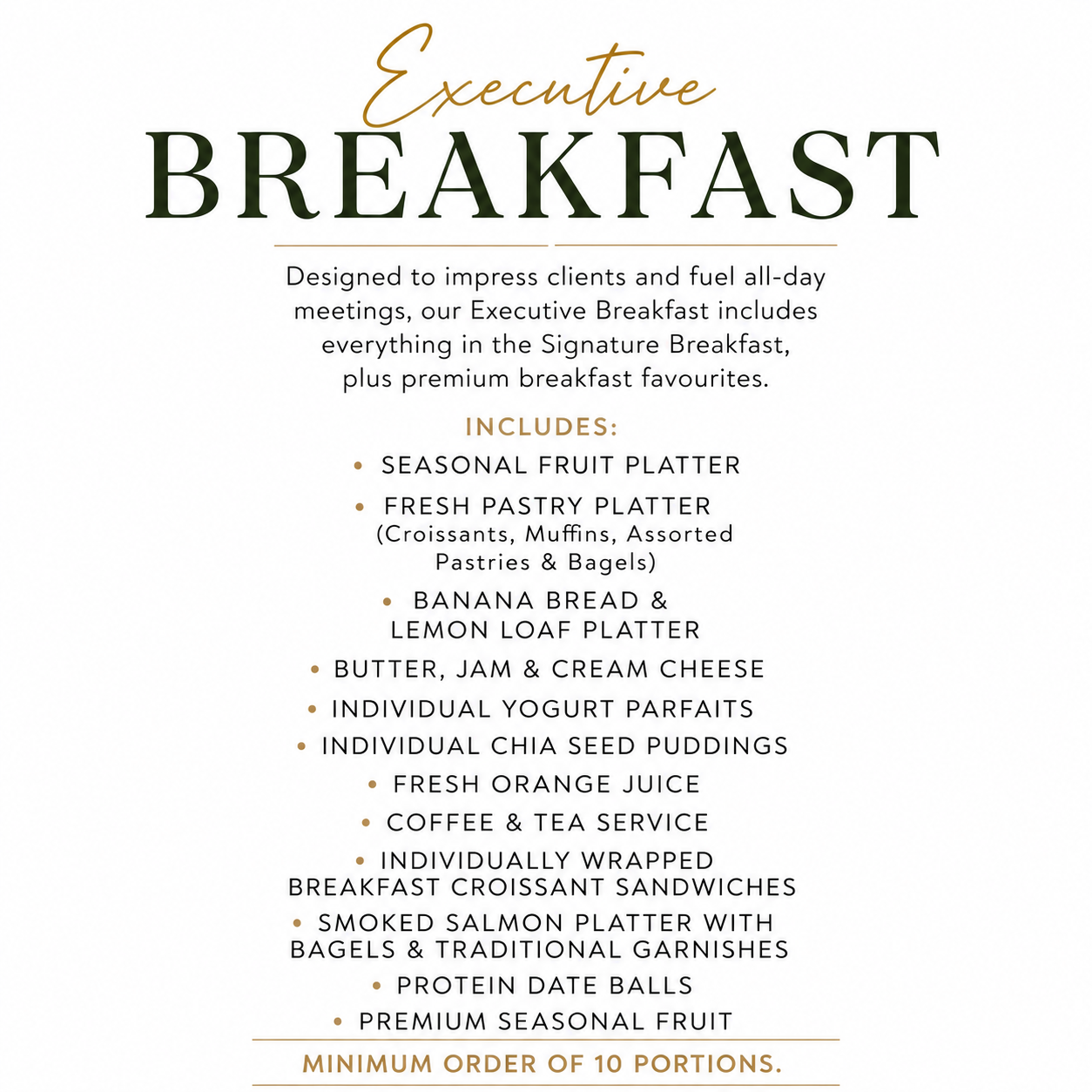 Executive Breakfast