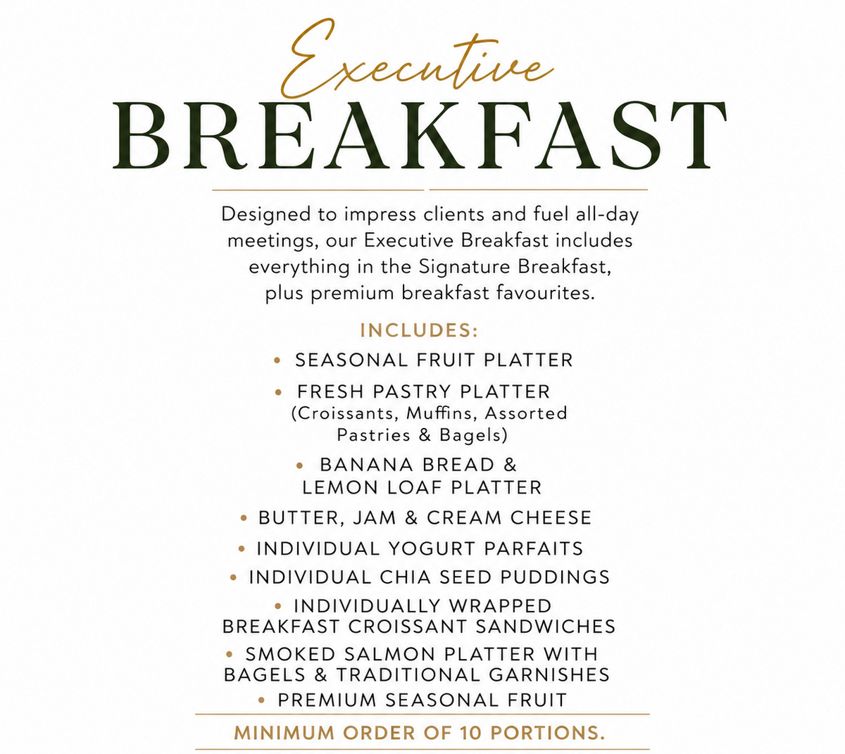 Executive Breakfast