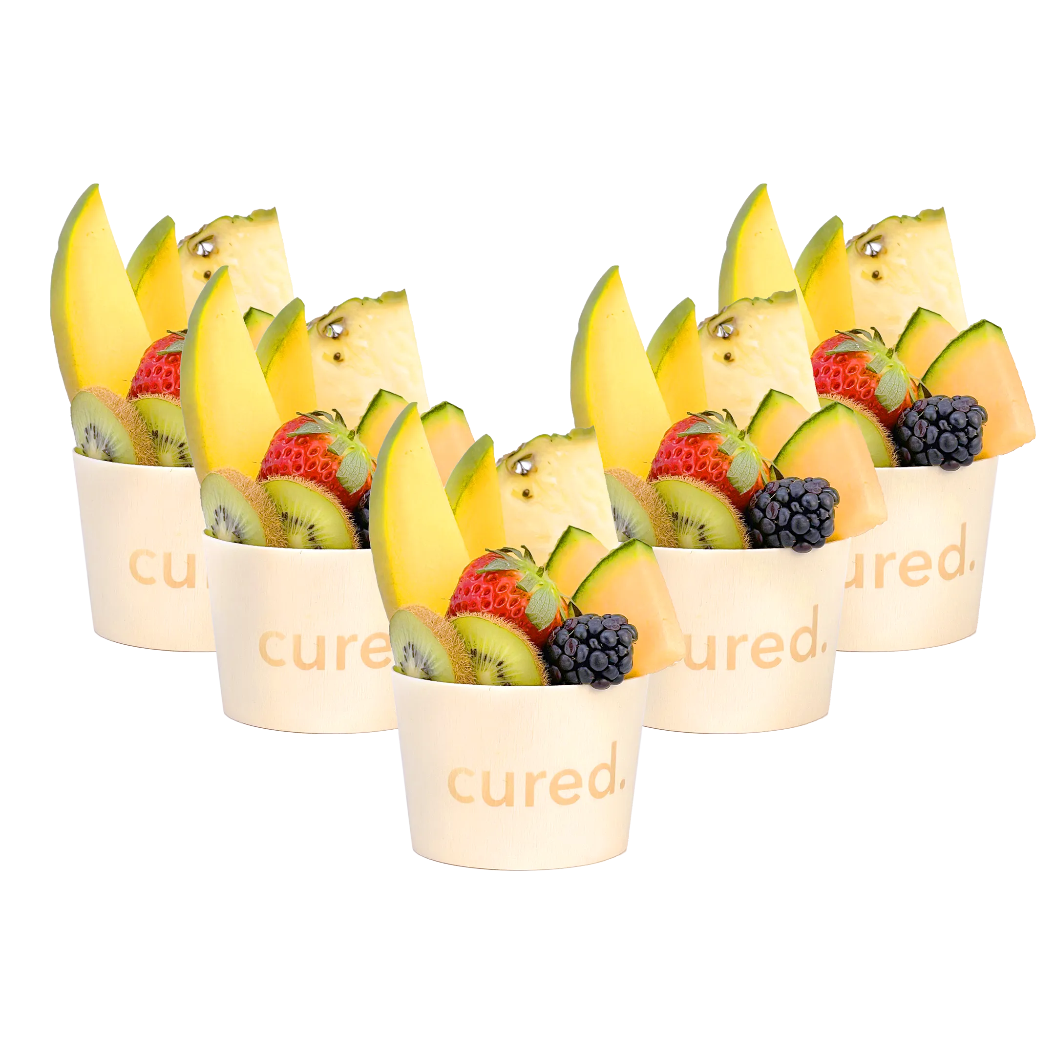 Fresh Fruit Cups-Candy & Chocolate-curedcatering-1 Cup-Cured Catering