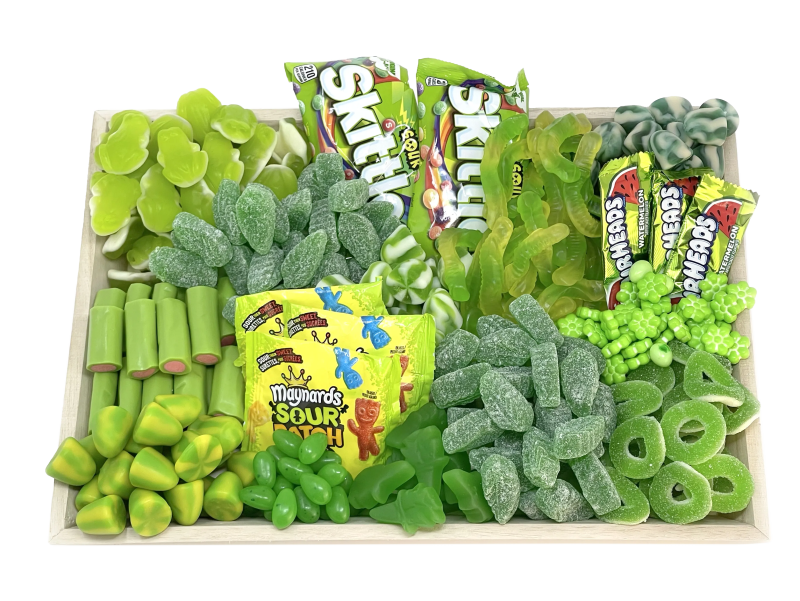 Green Candy Platter - Cured Catering - catering - toronto