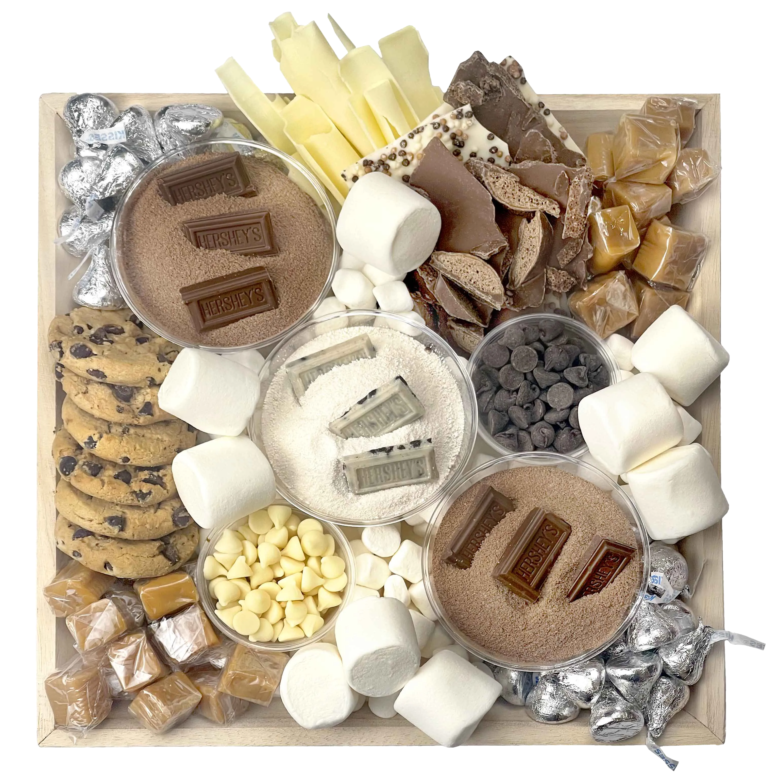 Hot Cocoa Tray-Food Gift Baskets-curedcatering-Cured Catering