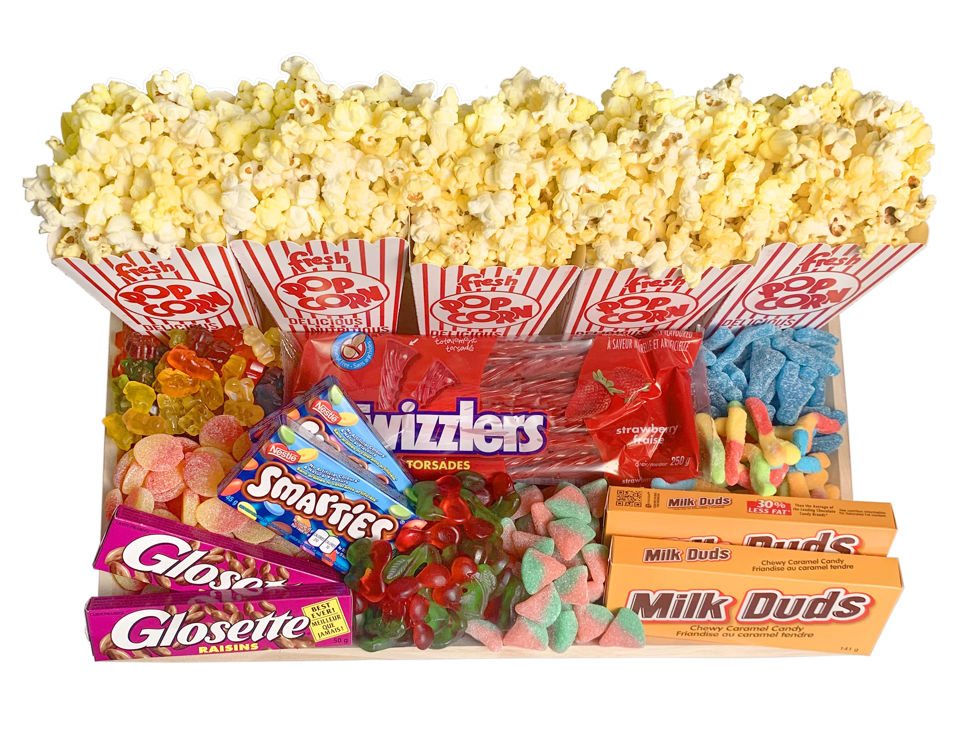 Movie Night Tray-loot bags-curedcatering-Large-Cured Catering