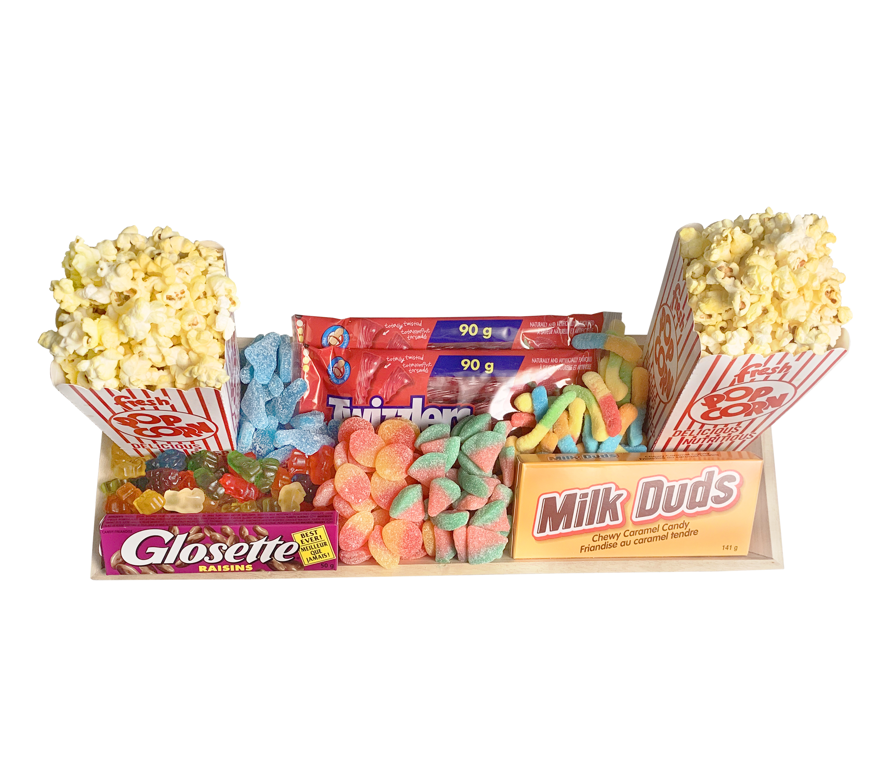 Large Movie Night Tray-loot bags-curedcatering-Regular-Cured Catering