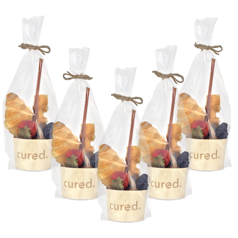 Personal Brunch Cups - Cured Catering - catering - toronto