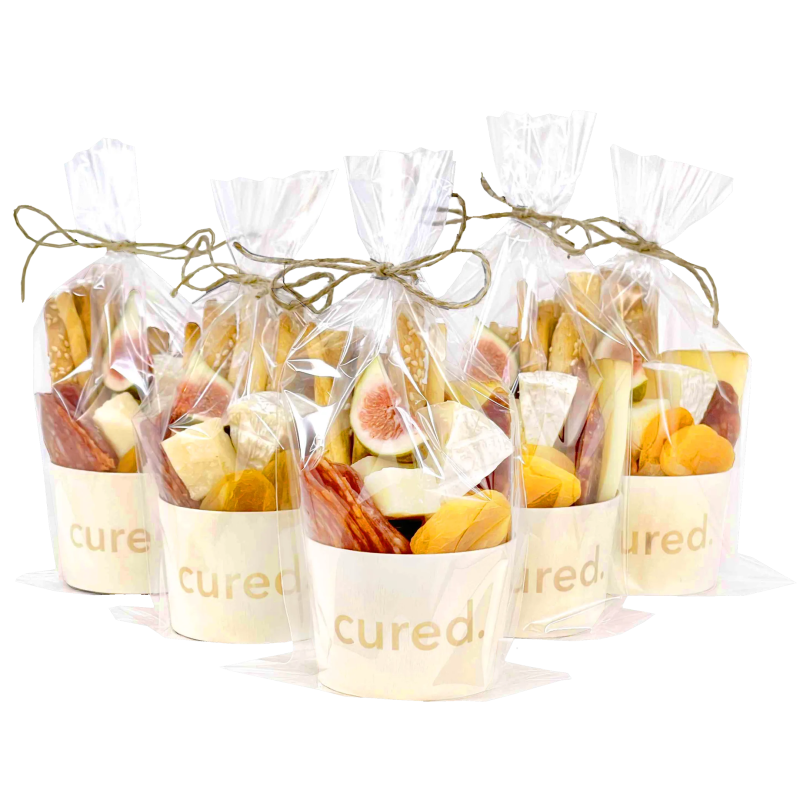 Personal Charcuterie Cups - Cured Catering - catering - toronto