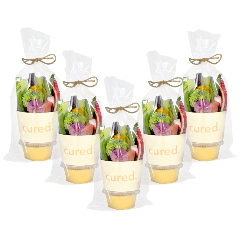 Personal Crudités - Cured Catering - catering - toronto