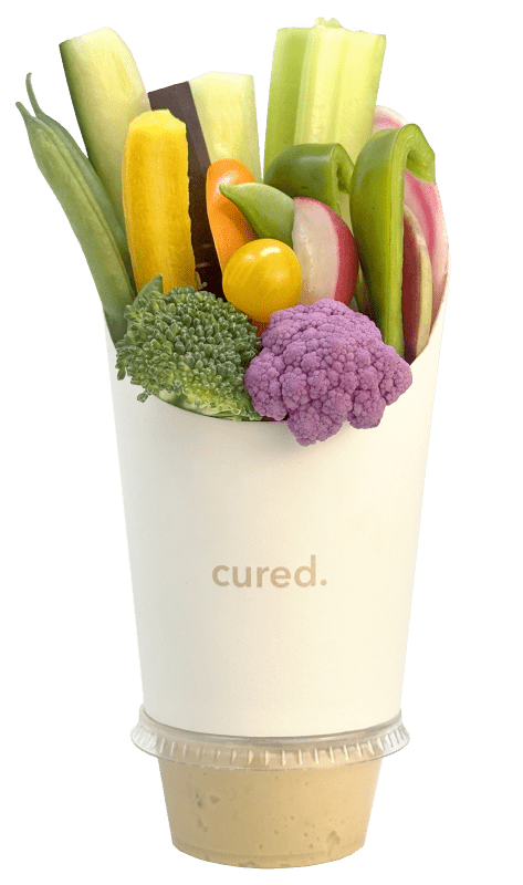 Personal Crudités - Cured Catering - catering - toronto