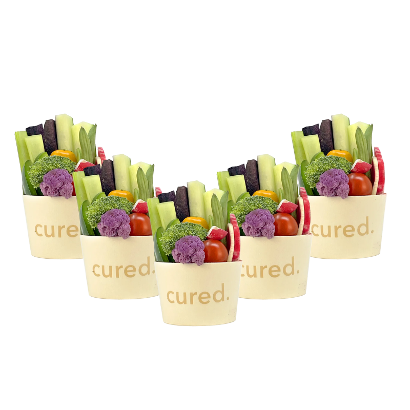 Personal Crudités - Cured Catering - catering - toronto
