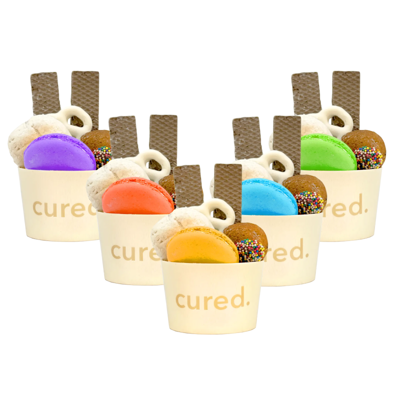 Personal Dessert Cups - Cured Catering - catering - toronto