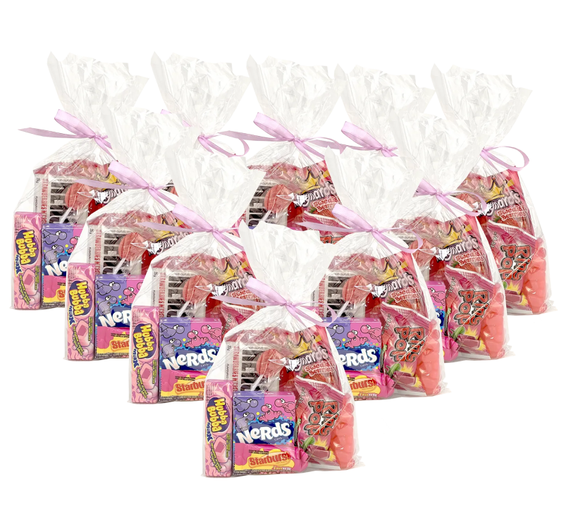 Pink Loot Bags - Cured Catering - catering - toronto