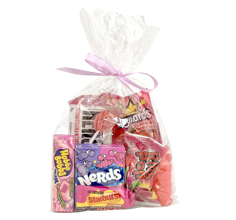 Pink Loot Bags - Cured Catering - catering - toronto