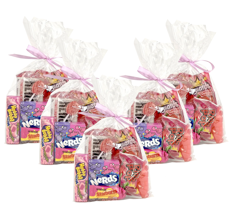 Pink Loot Bags - Cured Catering - catering - toronto