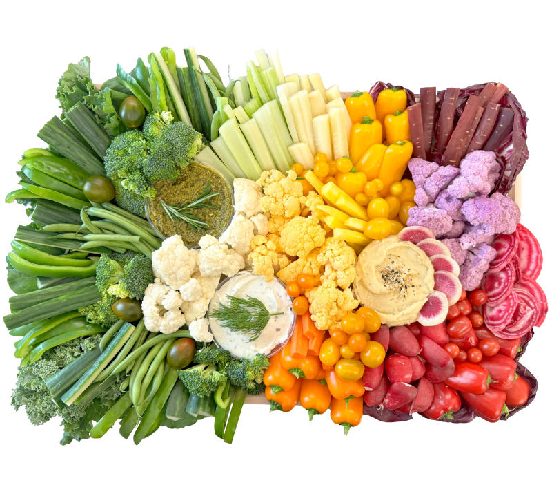 Pride Crudités Platter - Cured Catering - catering - toronto