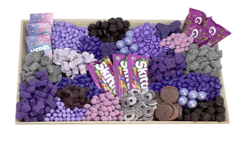 Purple Candy Platter - Cured Catering - catering - toronto