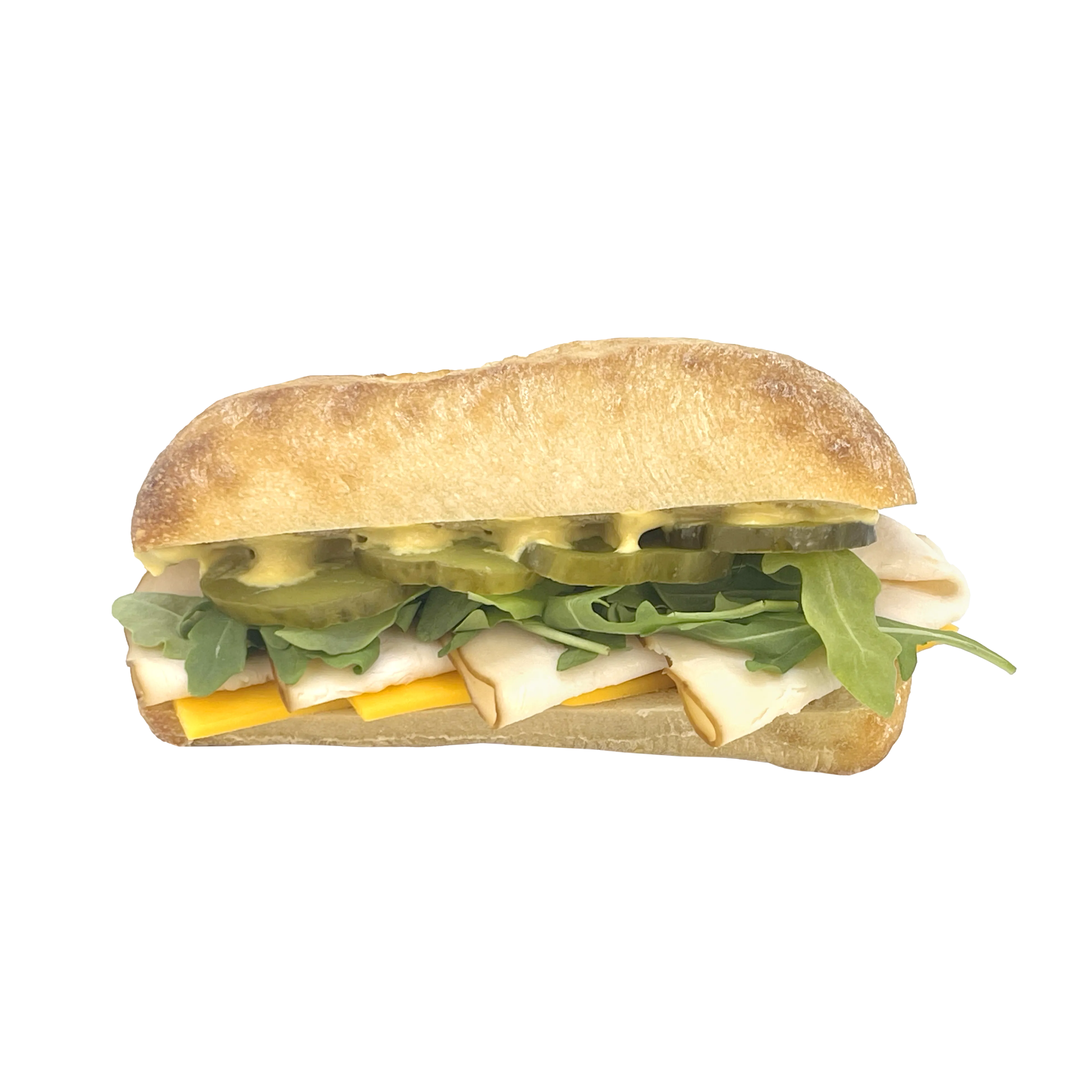 Classic Turkey Sandwich-Sandwiches-Cured Catering-No Dessert-No Drink-Cured Catering