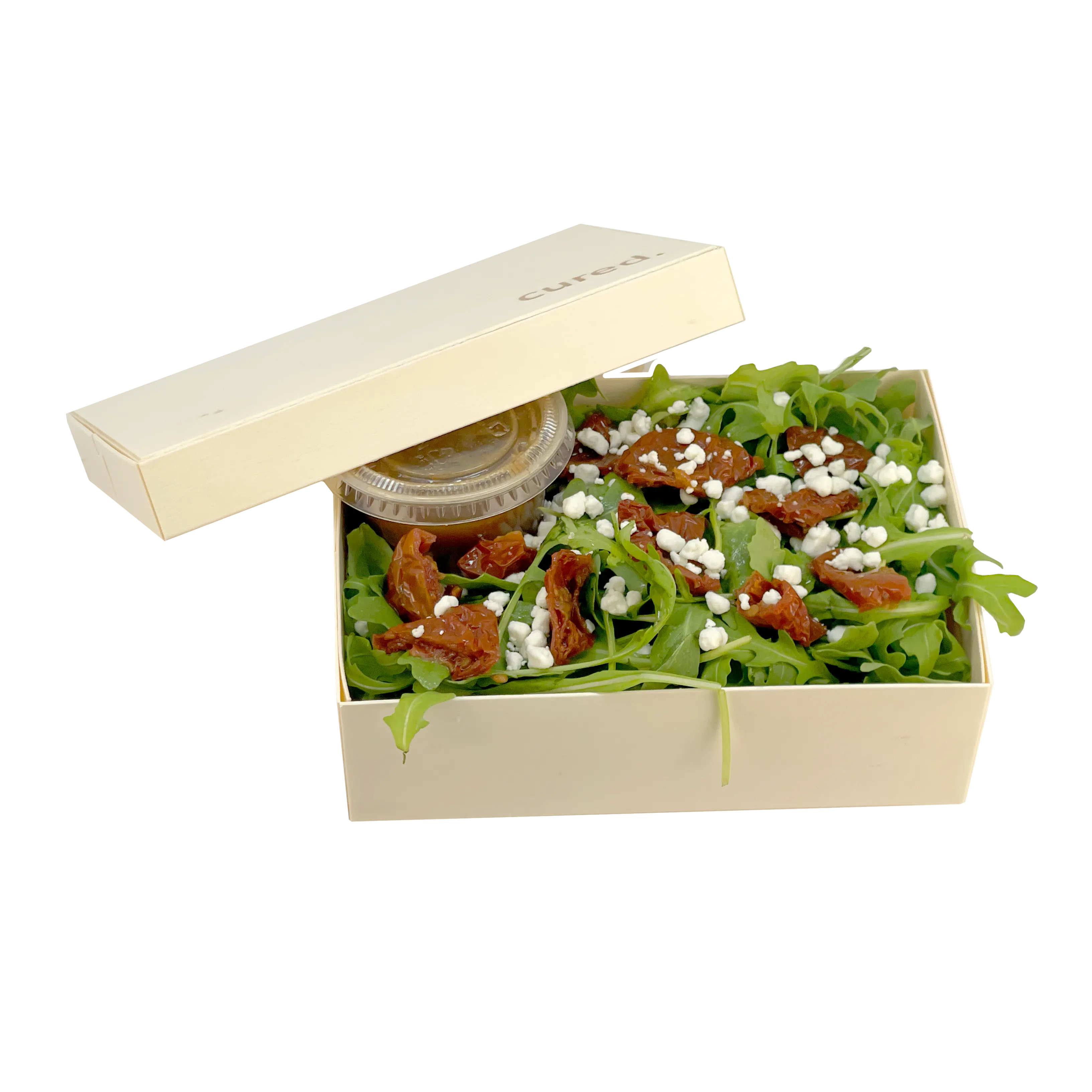 Sun-Dried Cherry Tomatoes + Goat Cheese Salad-charcurerie-curedcatering-Personal-Cured Catering