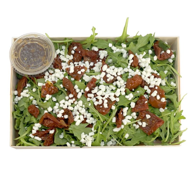 Sun - Dried Cherry Tomatoes + Goat Cheese Salad - Cured Catering - catering - toronto