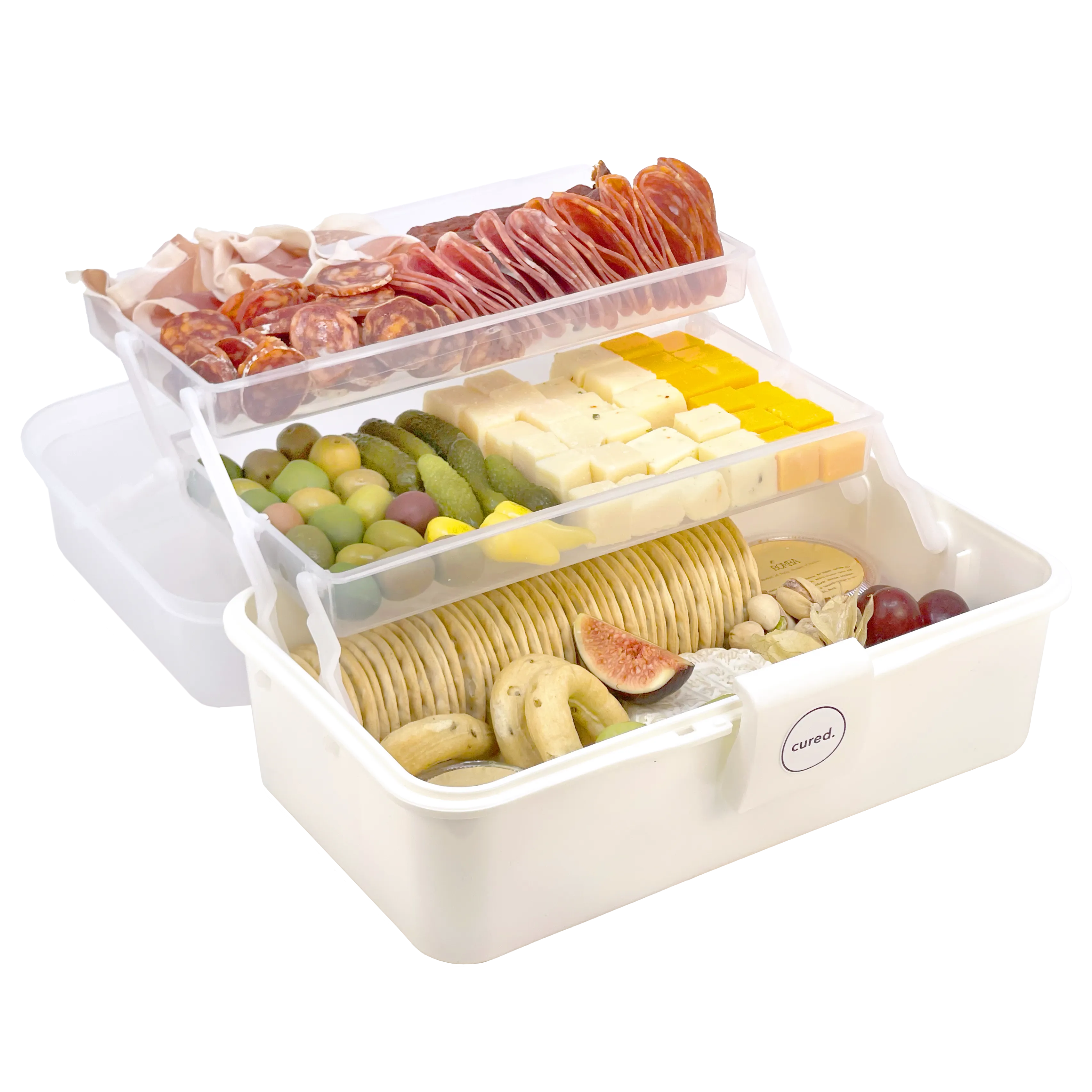 Charcuterie Tackle Box-Cured Catering-No Premium Add Ons-Cured Catering