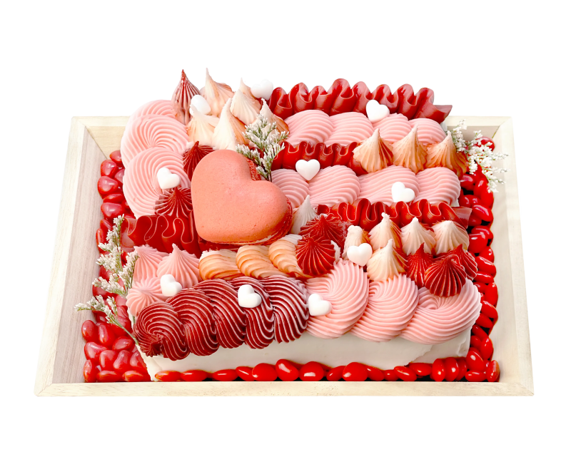 Valentine's Cake - Cured Catering - catering - toronto