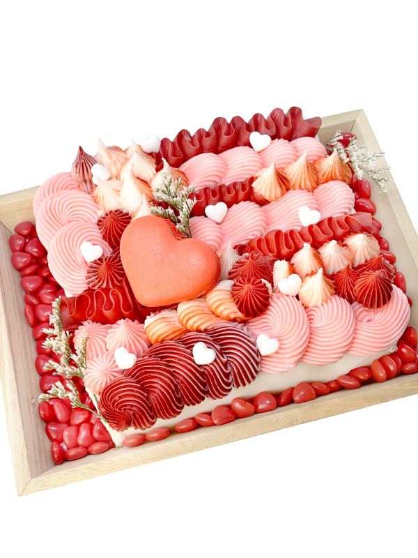 Valentine's Cake - Cured Catering - catering - toronto