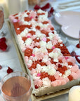 Valentine's Cake Table Runner - Cured Catering - catering - toronto
