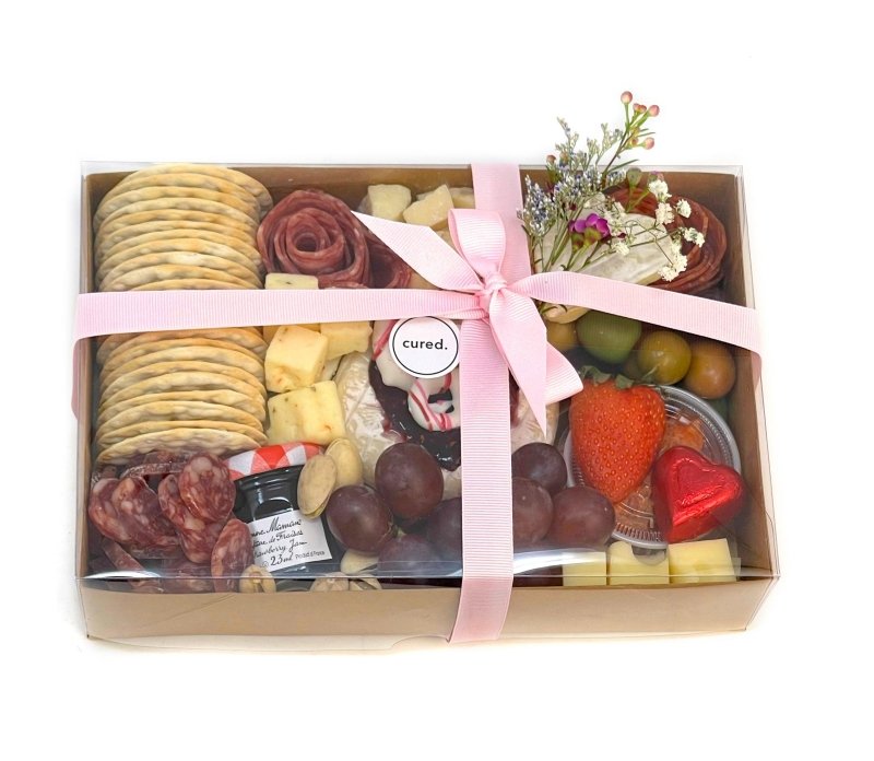 Valentine's Day Charcuterie Box - Cured Catering - catering - toronto