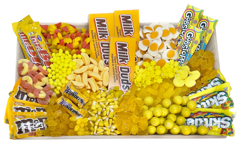 Yellow Candy Platter - Cured Catering - catering - toronto