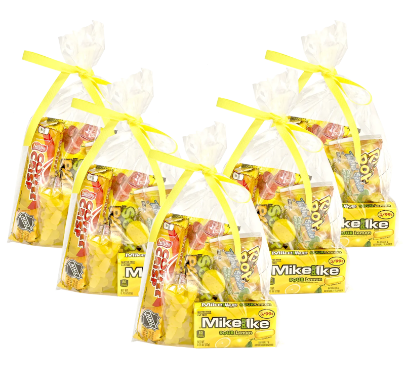 Yellow Loot Bags - Cured Catering - catering - toronto