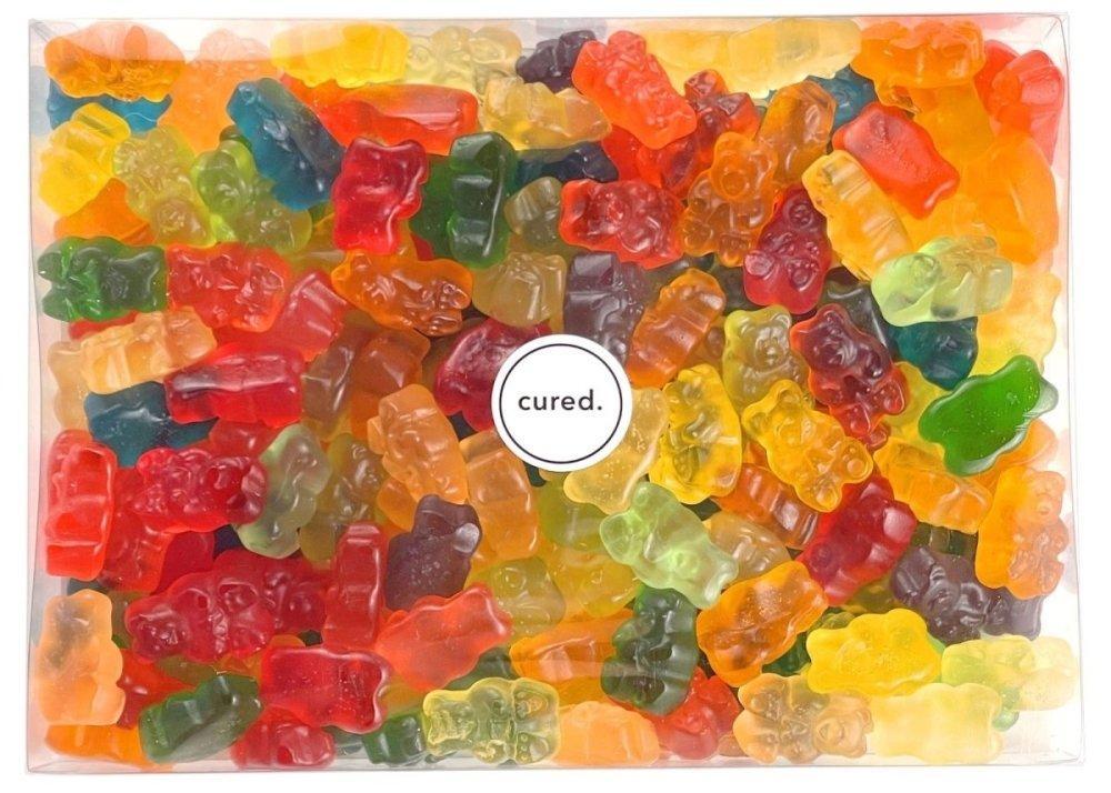 Candy Boxes-Food Gift Baskets-curedcatering-Gummy Bears-Cured Catering