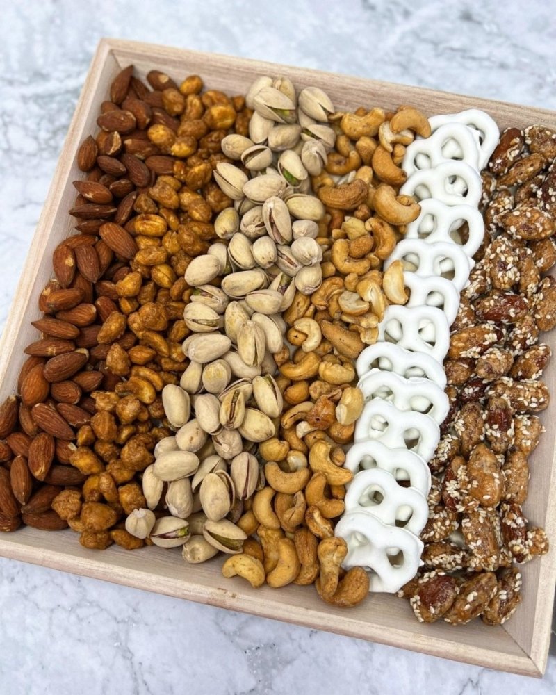 Dried Fruit & Nut Trays-Food Gift Baskets-curedcatering-Nuts-Cured Catering