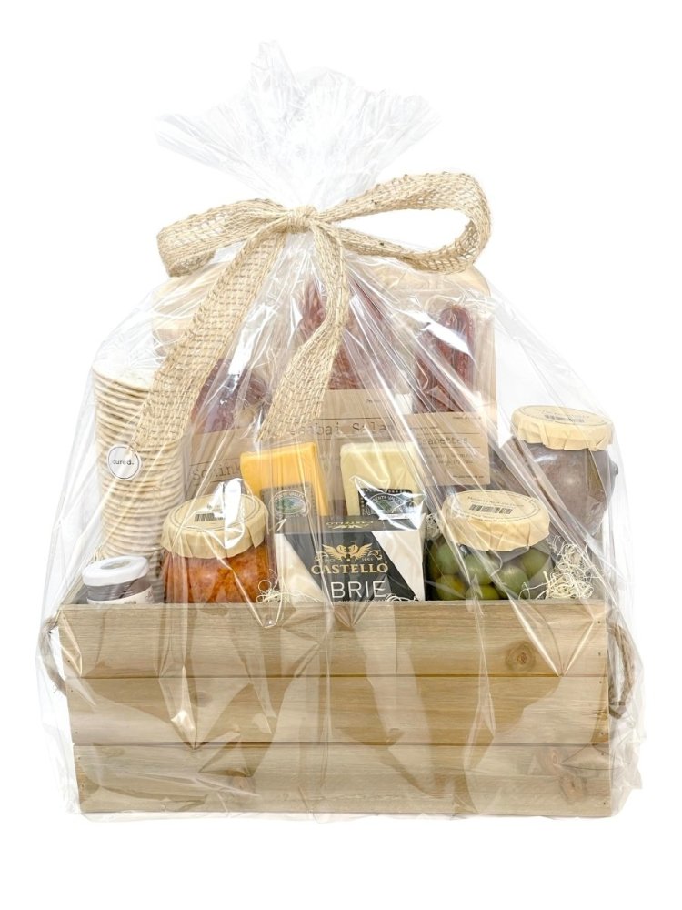 Grand Charcuterie Box-Food Gift Baskets-curedcatering-Cured Catering