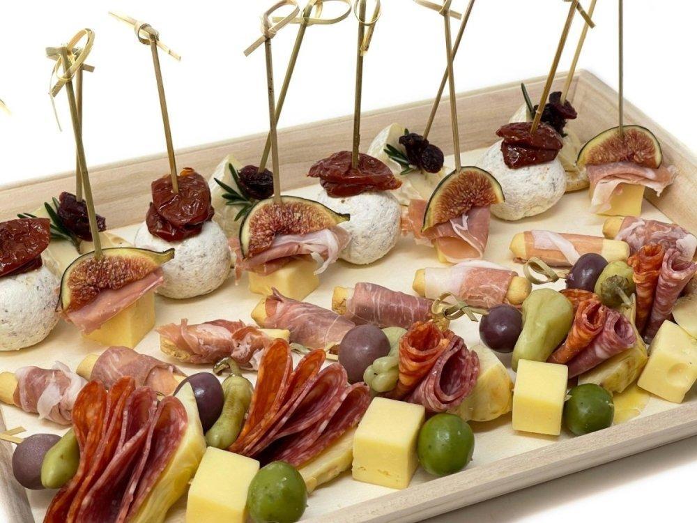 Hors D'oeuvres-Food Gift Baskets-curedcatering-Assorted-Cured Catering