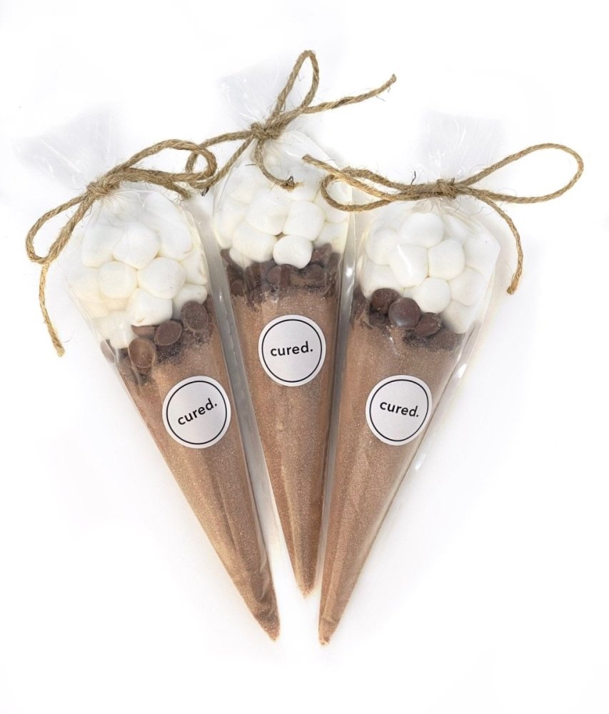 Hot Cocoa Cones-Candy & Chocolate-Cured Catering-Regular-Just Hot Cocoa-Cured Catering