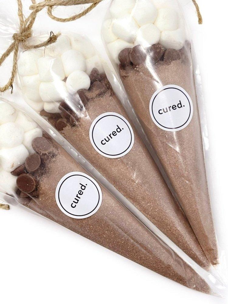 Hot Cocoa Cones-Candy & Chocolate-Cured Catering-Regular-Just Hot Cocoa-Cured Catering