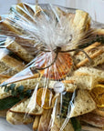 Hummus + Ciabatta Platter-Food Gift Baskets-curedcatering-Medium-No Dietary-Cured Catering