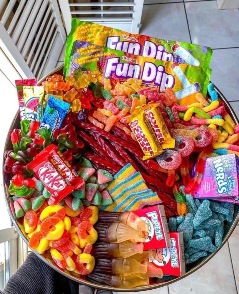Medium Candy Platter-Food Gift Baskets-curedcatering-Cured Catering