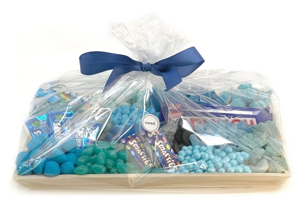 Monochrome Candy Platter-Candy &amp; Chocolate-Cured Catering-Medium-Blue-Cured Catering